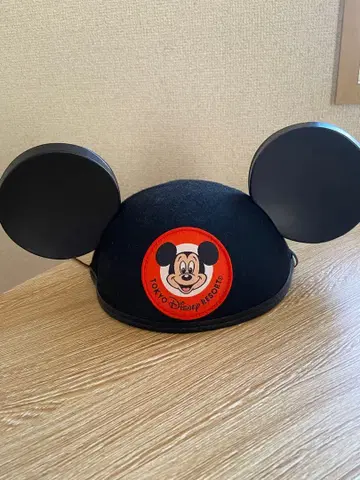 미키 귀도리 모자