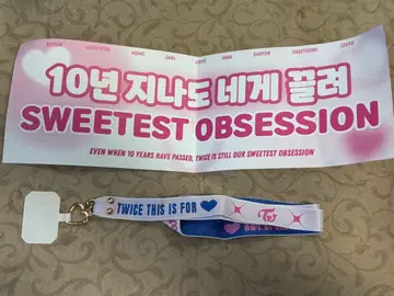 TWICE 싱가포르 공연 VIP 스마트폰 숄더