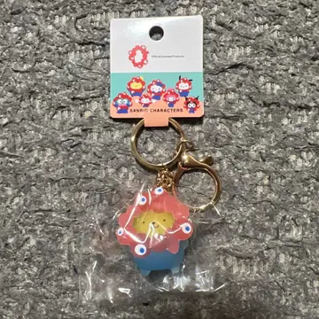 폼폼푸딩 x 미야쿠미야쿠 키링 클리어 컬러