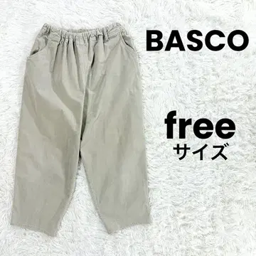 BASCO 바스코 마오 팬츠 테이퍼드 빵 세밀 코듀로이