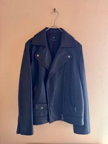 23구 시어링 가죽 라이더 자켓 사이즈 38