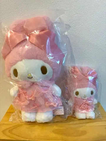 산리오 마이멜로디 50주년 리본 공주 마스코트 홀더 벌스데이 인형