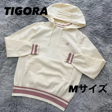 컨디션 최상 티고라 TIGORA 후드티 후디 풀오버 모크넥