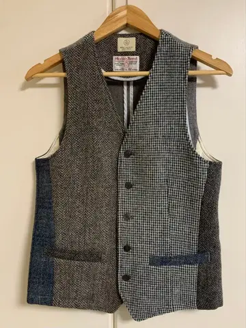 해리스 트위드 BEAUTY&YOUTH 크레이지 패턴 베스트