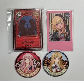 구하기 어려움 히메히나 7주년 라이브 히메히나 합창 캔뱃지&거울 세트