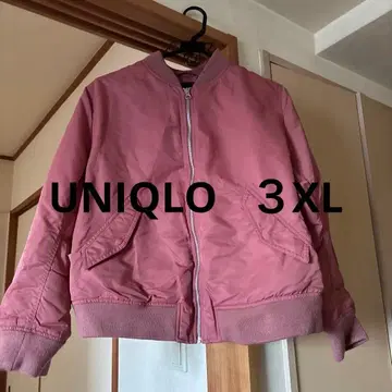 UNIQLO 더스티 핑크 집업 자켓