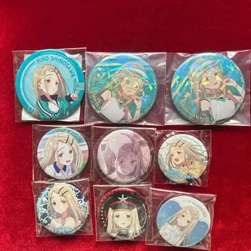 시노자와 히로 학원 아이돌 마스터 학마스 캔뱃지 제일복권 수족관 가챠