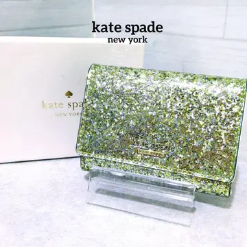 새상품 [케이트 스페이드] 키케이스 코인 케이스 패스케이스 골드