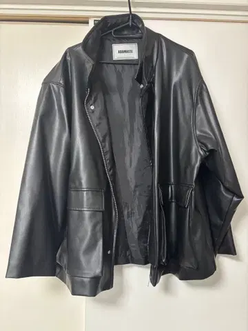 ADAMASTE 가죽 자켓