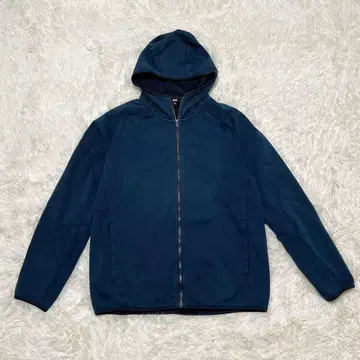 UNIQLO 유니클로 방풍 후드티 안감 플리스 네이비 XL 사이즈