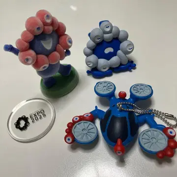 미야쿠미야쿠 만박 가챠 캡슐 토이 플로키 하늘을 나는