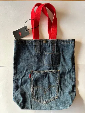 리바이스 데님 토트백 남녀 공용
