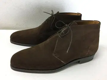 엔초 보나페 새상품급 슈트리 포함 스웨이드 처카 부츠 신발