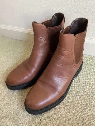 콜한 그랜드 시리즈 사이드 고어 부츠 브라운 23.5cm