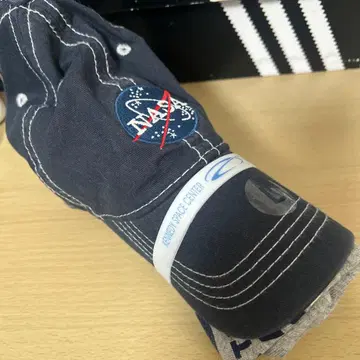 NASA 로고 네이비 캡