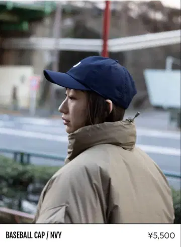 Jane Doe 야구 모자 네이비 미사용