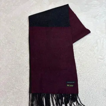 TOMORROWLAND 100% 캐시미어 머플러 보르도 두꺼운 원단