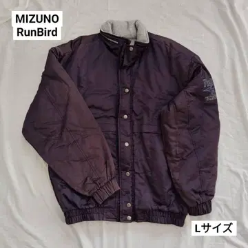 MIZUNO RunBird 미즈노 패딩 자켓 L 사이즈 보아 안감 퍼플