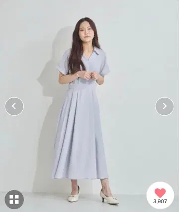 [택 포함 새상품] 미슈마슈 돌먼 셔츠 원피스