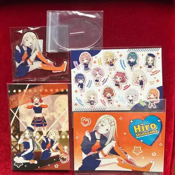 시노자와 히로 학원 아이돌 마스터 시밀러 룩 아크릴 스탠드 엽서