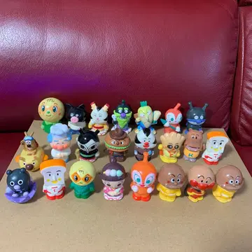 호빵맨 쇼와 레트로 헤이세이 레트로 손가락 인형 미니 피규어 묶음 판매