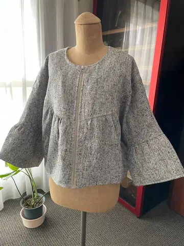 PLUS OTO.HA 블루종 택 포함 새상품