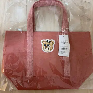 미사용 새상품 라브리 와펜 토트백 핑크