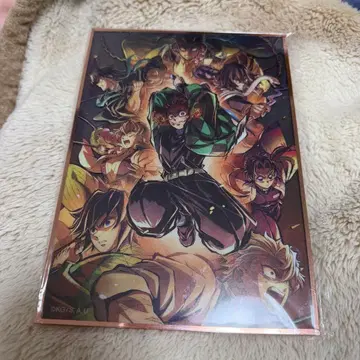 귀멸의 칼날 귀멸극장 기둥 연습편 아크릴 색지 ufotable