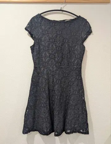 H&M 네이비 레이스 반팔 원피스 S 사이즈