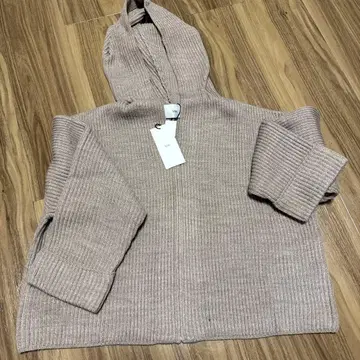 Vin 후드 부착 리브 스웨터 9호