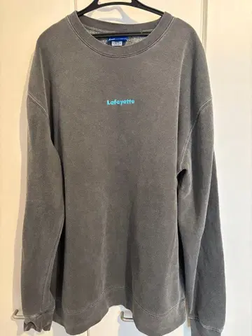 Lafayette 그레이 크루넥 트레이닝복 L