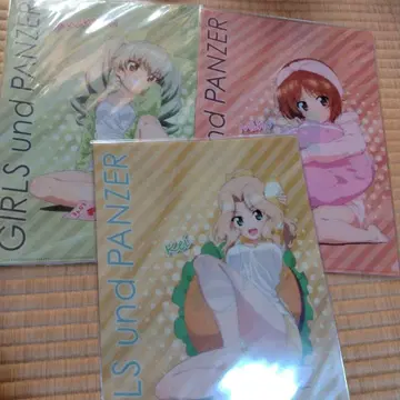 걸즈&판처 클리어 파일 묶음 판매