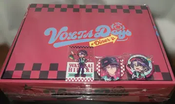 니지산지 AGF 두근두근 보물 상자 캔뱃지 카드 와타라이 히바리