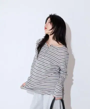 JEANASIS 멀티 보더 헨리 LST