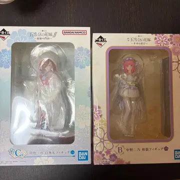 5등분의 신부 제일복권 나카노 니노 피규어 묶음 판매