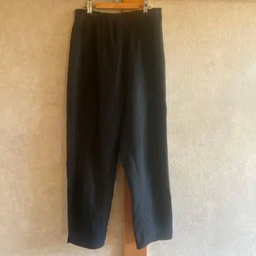 바바구리 21-22 가을/겨울 린넨 울 코튼 팬츠 M 다크 네이비