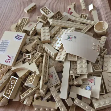 LEGO 베이지 부품 세트