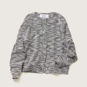 SOEJU 소주 자켓 라이크 트위드 가디건 트위드