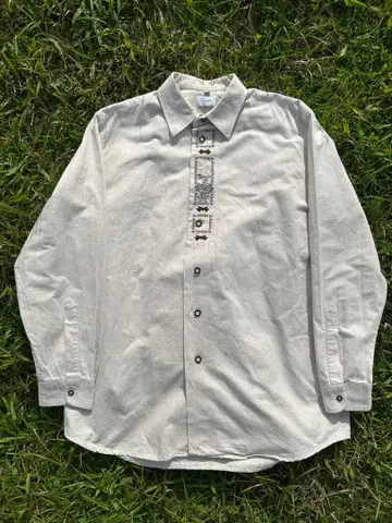 90's 티롤리안 셔츠 유로 빈티지 새상품급