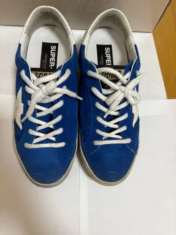 골든구스 스니커즈 38 중고 블루