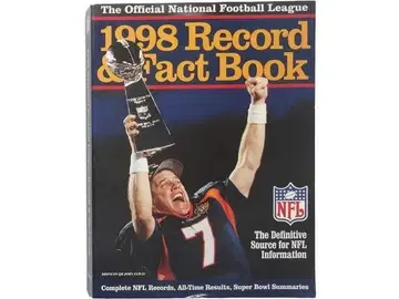 외국도서 NHL 공식 기록 팩트북 1998년 도서 스포츠 풋볼