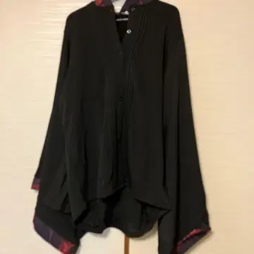 NieR 일본풍 긴팔 셔츠 속기모 버튼 포함