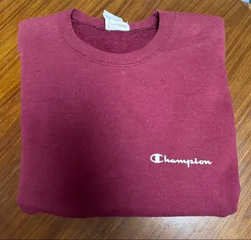 Champion 버건디 트레이닝복