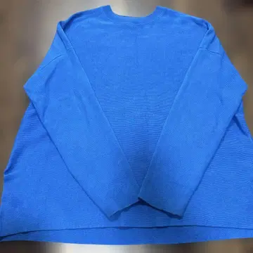 SLOBE IENA 파랑 긴팔 니트 스웨터