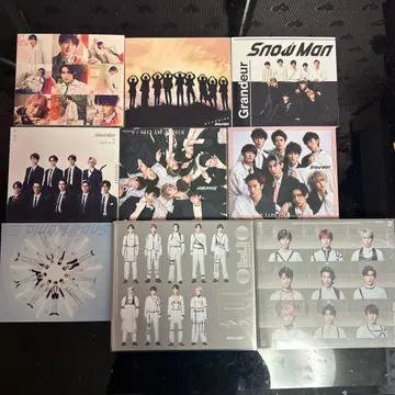 Snow Man Grandeur 9장 세트