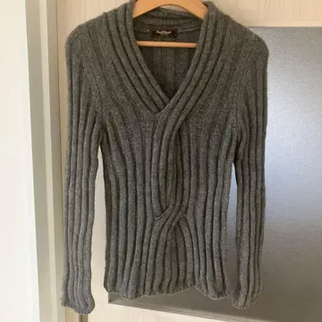 폴 스튜어트 그레이 캐시미어 스웨터