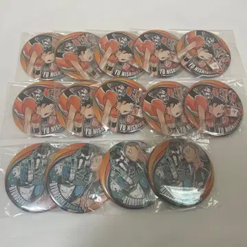 하이큐 컬렉션 캔뱃지 memories 캔뱃지 니시노야 다나카 세트