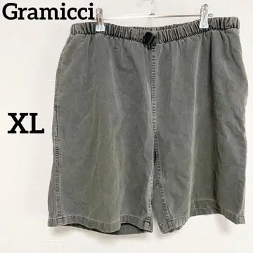 그라미치 하프 팬츠 그레이 빈티지 코디 캐주얼