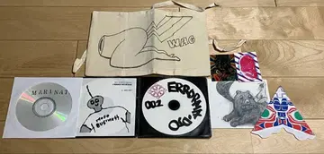 WAG 3MIX 스티커 엽서 북커버 SET