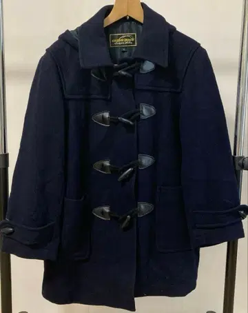 GREEN MATE 더플 코트 S 네이비